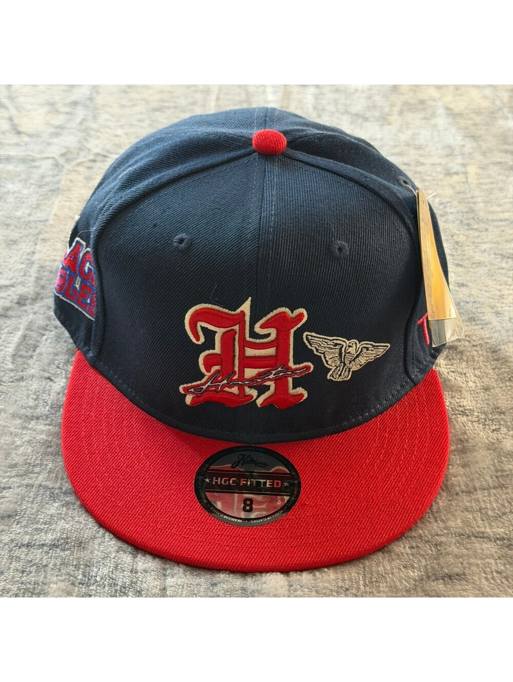 Houston Black Eagles Headgear Classics Fitted Hat Size 8 Negro Leagues